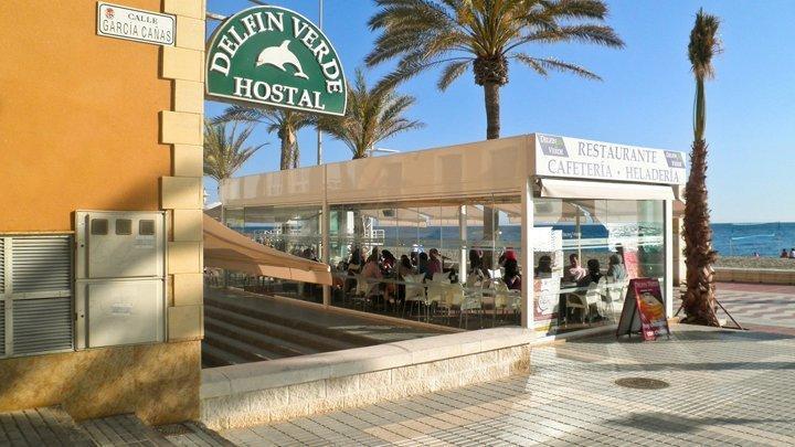 אלמריה Hostal Delfin Verde מראה חיצוני תמונה